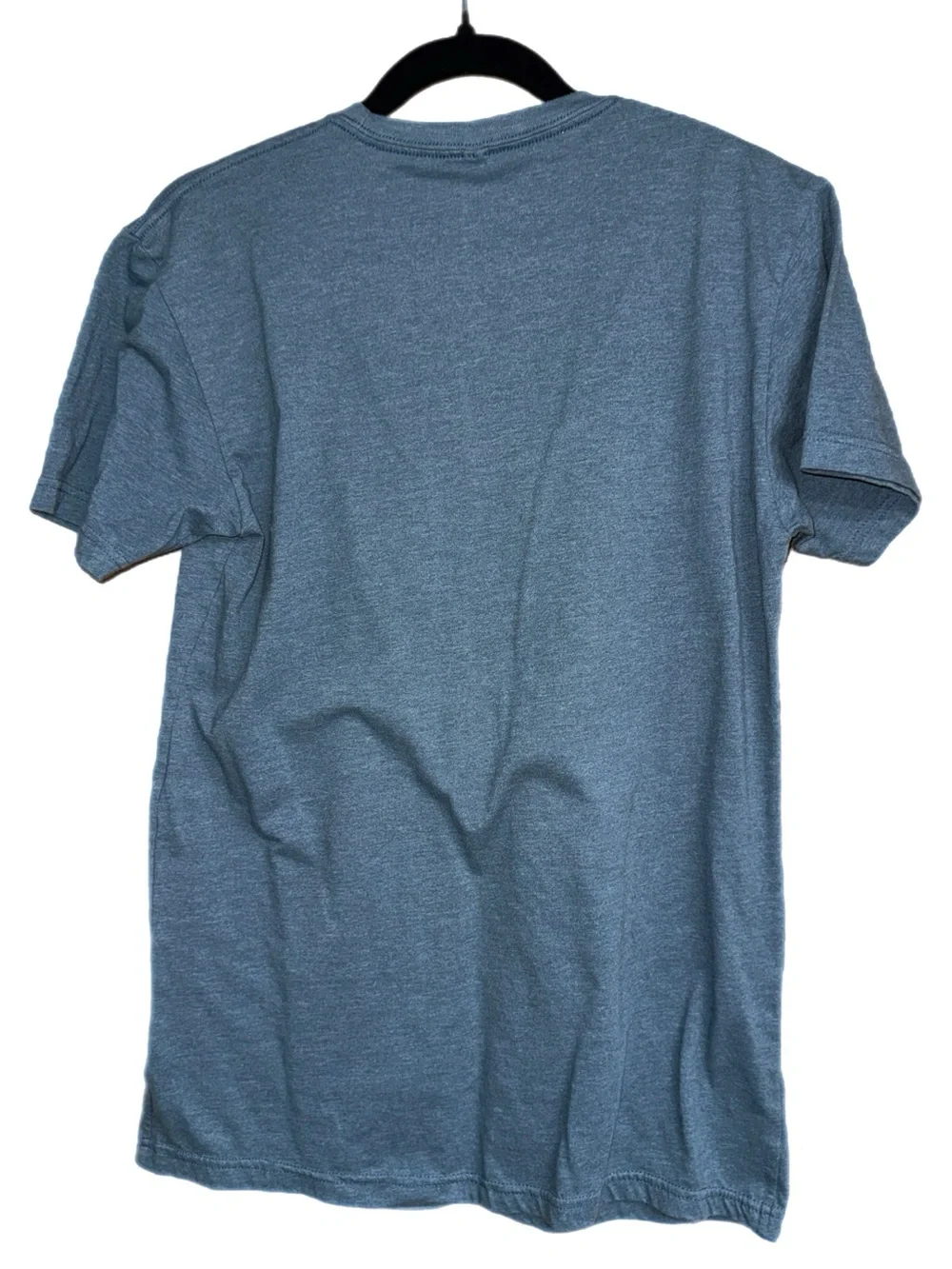 Las Vegas Graphic Souvenir Tee - Blue Short Sleeve T‑Shirt - Size Large